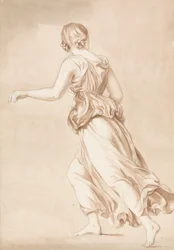 Laufende Frau