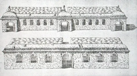 Topiary-Arkadenwege aus 