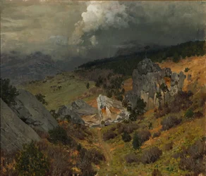 In den Krimbergen, 1886