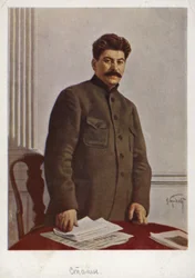 Joseph Stalin, sowjetischer Bolschewikenführer