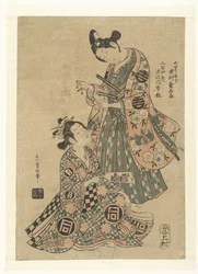 Die Liebenden Yaoya Oshichi und Kosho Kichisaburo