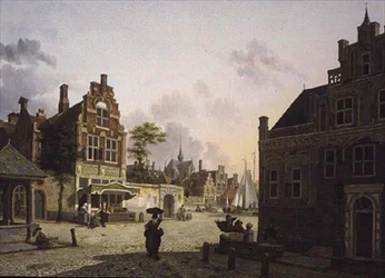 Ansicht einer Stadt
