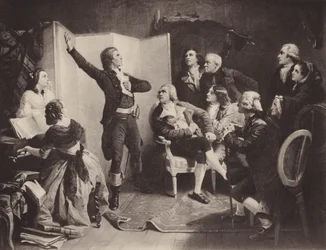 Das erste Singen der Marseillaise