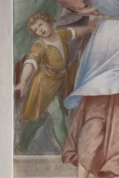 (Detail) aus Die Darstellung Jesu im Tempel