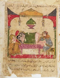 Ms Arabe 3467 Eine medizinische Untersuchung, aus 