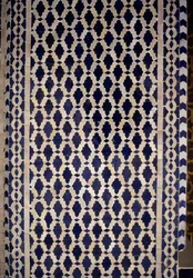 Geflieste Wand