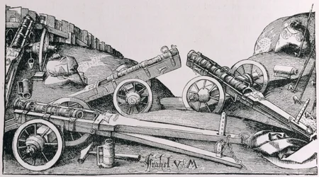 Kanone aus der Zeit von Cortes, aus 
