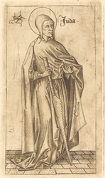 Heiliger Simon Zelotes oder Heiliger Judas Thaddäus, ca. 1470-1480