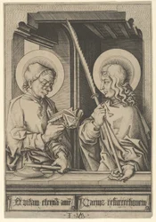Heilige Matthias und Judas Thaddäus, aus Die Apostel