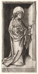 Der heilige Johannes mit Schlange im Kelch