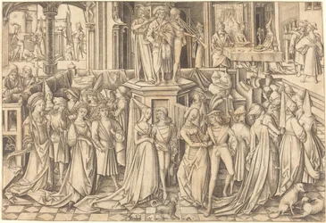 Der Tanz am Hofe des Herodes