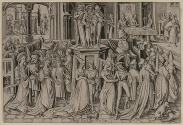 Der Tanz am Hofe des Herodes