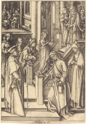 Die Darstellung der Jungfrau, ca. 1490-1500