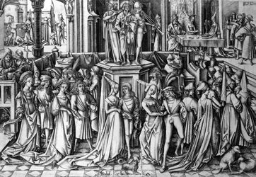 Tanz am Hofe des Herodes