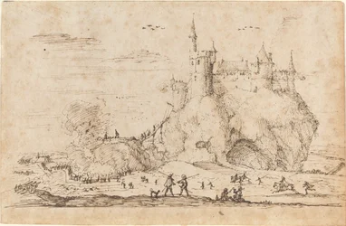 Burg unter Belagerung