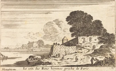 Die Ecke der guten Männer nahe Paris