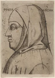 Porträt von Petrarca