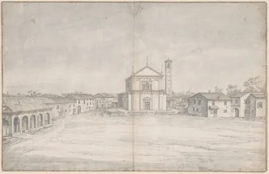 Stadtzentrum mit Kirche