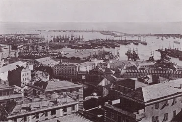 Italien: Genua, Panorama