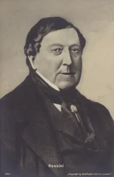 Porträt von Gioachino Rossini