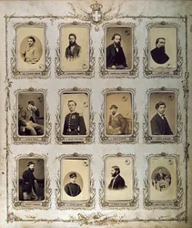 Porträts der Tausend (oder Rothemden) des Risorgimento
