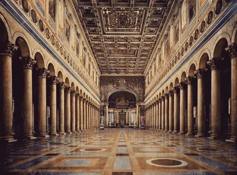 Rom: Basilika S. Paolo, Innenansicht