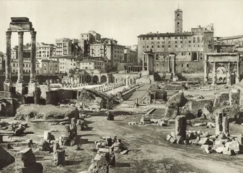 Forum Romanum und Basilika Julia