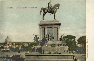 Rom, Italien, Garibaldi-Denkmal