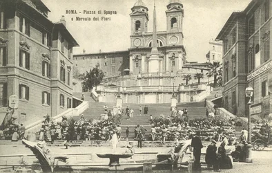 Rom, Italien, Piazza Di Spagna