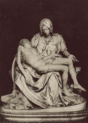 Petersdom im Vatikan, Die Pietà (Michelangelo)