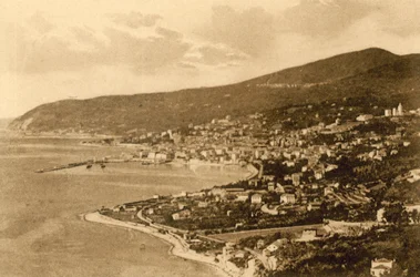San Remo, Panorama von Poggio