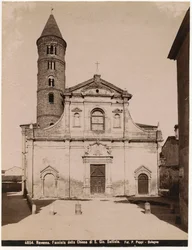 Kirche des Heiligen Johannes des Täufers, Ravenna, Emilia-Romagna, Italien, Fotografie von Pietro Poppi, Bologna, ca. 1900