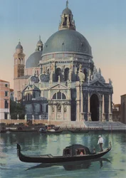 Venedig, Kirche der Gesundheit (farbiges Foto)