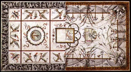 Alternative Entwürfe für eine neoklassizistische Decke, ca. 1800