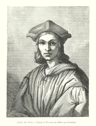 Andre del Sarte, Nach dem Selbstporträt in den Uffizien