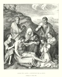 Andrea del Sarto, Kreuzabnahme, Sammlung des Palazzo Pitti