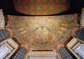 Christus auf dem Thron