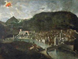 Stadt Trient, Ex-Voto von 1682, Italien