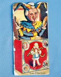 Titelblatt des ABC-Alphabetbuchs, illustriertes Kinderbuch, herausgegeben von Tensi Brüder, Mailand, Italien, 20. Jahrhundert