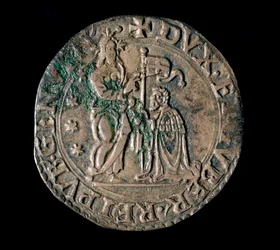 Währung der Republik Genua: Silber-Teston