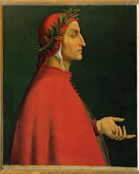 Dante Alighieri, italienischer Dichter, der die Divina Commedia schrieb