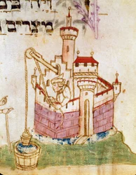 Darstellung des Wiederaufbaus von Jerusalem