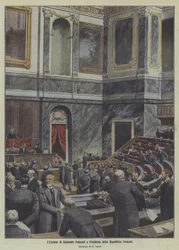 Wahl von Raymond Poincaré zum Präsidenten von Frankreich