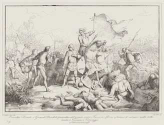 Ermolao Donato und Gerardo Dandolo, Kommissare der Flotte gegen Francesco Sforza