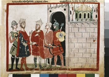 FRIEDRICH II: Friedrich betritt Jerusalem