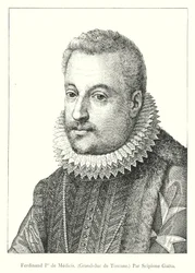 Ferdinand I. de Medicis, Großherzog der Toskana (Stich)