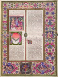 Eröffnung des Buches der Weisheit, aus der Borso d
