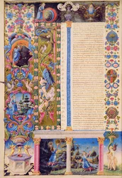 Genesis. Schöpfung des Universums, aus der Borso d