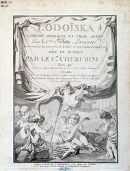 Frontispiz von Lodoiska, Oper von Luigi Cherubini