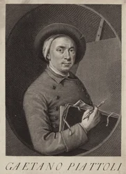 Gaetano Piattoli, italienischer Porträtmaler